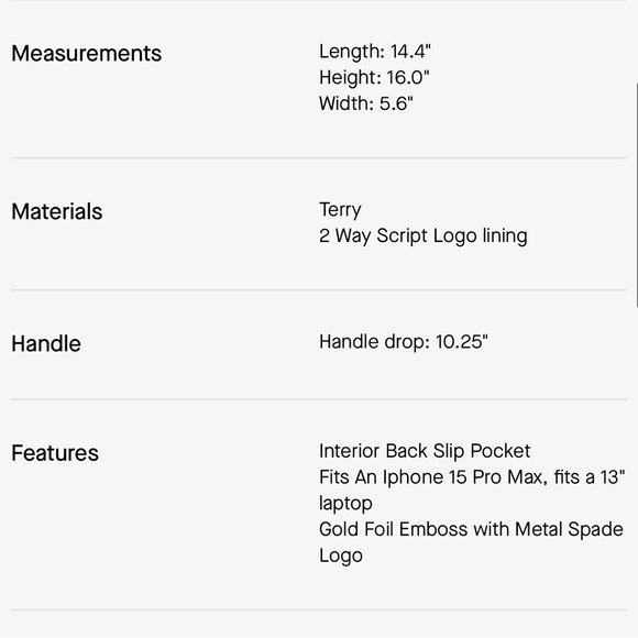 Kate Spade Tote - Picture 6 of 6